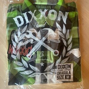 Dixxon Flannel “Dragula” Mens Medium. Long sleeve